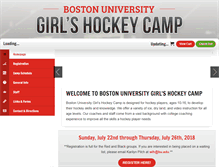 Tablet Screenshot of bugirlshockeycamp.com